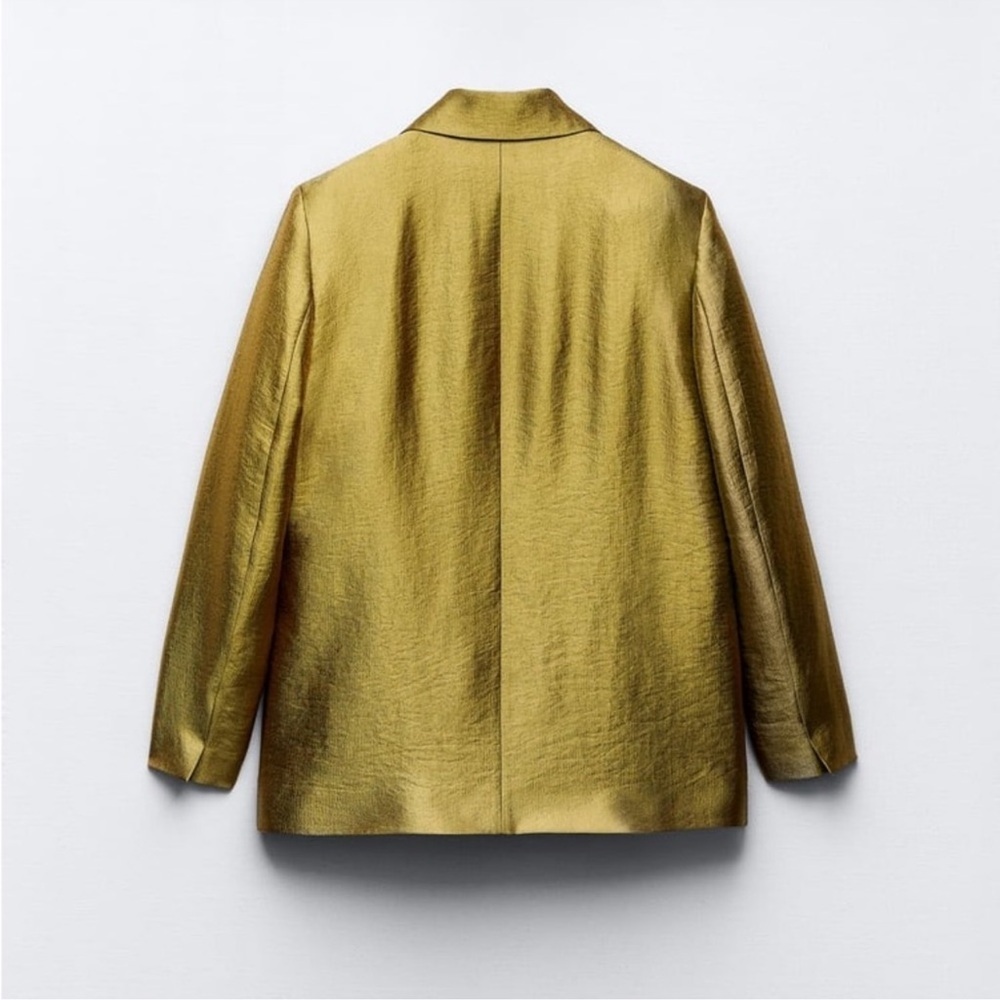 ZARA Gold Straight Cut Blazer, M
NWOT - Picture 16 of 16